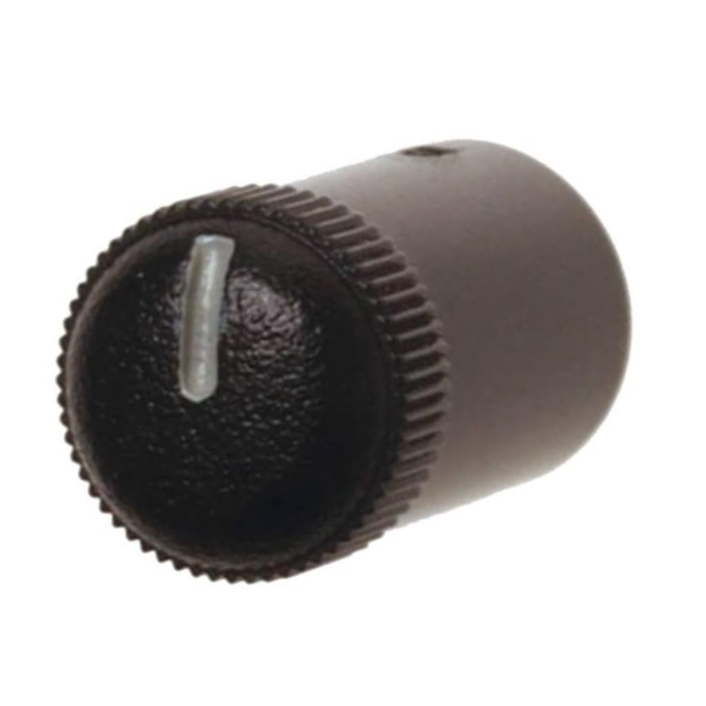 Radio Speaker Control Knob For Chevy K1500 K2500 1995 1996 1997 1998 1999 Black Plastic With Indicator Markings Standard Style