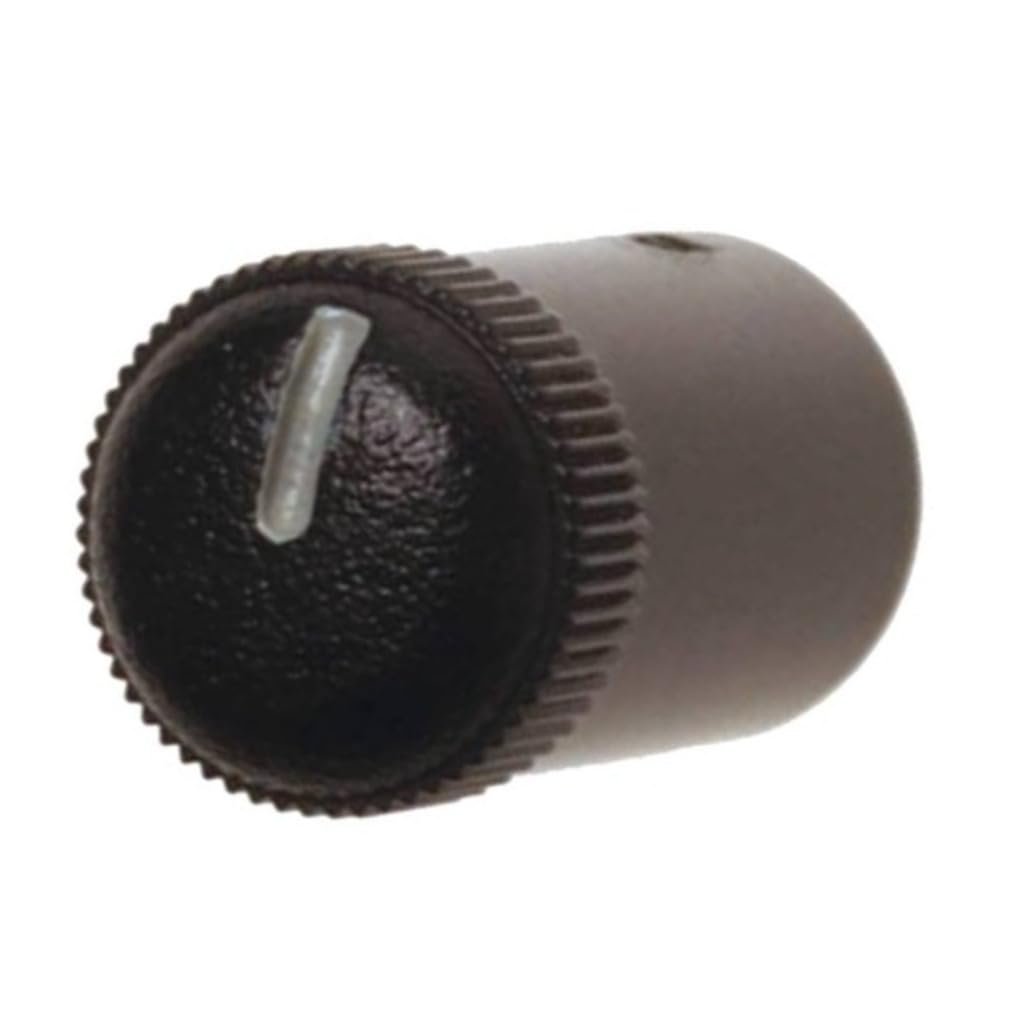 Radio Speaker Control Knob For Chevy K1500 K2500 1995 1996 1997 1998 1999 Black Plastic With Indicator Markings Standard Style