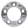 2x Wheel Spacers 5x4 With 12x1 82 5mm 1 5 Silver For 2006-2012 Fusion 2007-2011 Compass 