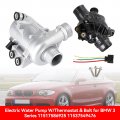 Topteng Electric Water Pump With Thermostat Bolt For Bmw 128i 328i 2007-2012 Xdrive 2009-2012 328xi 2007-2008 525i 525xi 530i