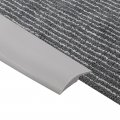 Uxcell Floor Transition Strip 3 3ft Self Adhesive Carpet Edging Trim 1 Meter Pvc For Height Less Than 5mm Gray