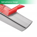 Uxcell Floor Transition Strip 3 3ft Self Adhesive Carpet Edging Trim 1 Meter Pvc For Height Less Than 5mm Gray