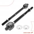 A-premium 2 X Front Inner Tie Rod Ends Compatible With Ford Crown Victoria 2003-2011 Lincoln Town Car Mercury Grand Marquis