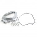 Xkh Moto- Motorcycle Silver Cluctch Engine Cover For 2004-2007 Honda Cbr 1000rr 2008-2015 Cb