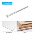 Uxcell Hex Head Lag Screws Bolts 20pcs 5 16 X 304 Stainless Steel Partial Thread Wood