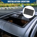 Hihaha Car Suv Magnetic Sunroof Shade Cover Sun Roof Breathable Mesh Universal For Most Durable 37 80 X24 41 1pcs