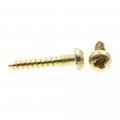 Prime-line Wood Screws Round Head Phillips Drive X 1 2 In Solid Brass 25 Pack