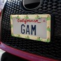 Lovely Lovebird License Plate Tag Frame
