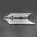 Smt-chrome Billet Hard Saddlebag Latch Cover Face Compatible With Touring Models 93 04 13 B06xk924bw