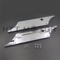 Smt-chrome Billet Hard Saddlebag Latch Cover Face Compatible With Touring Models 93 04 13 B06xk924bw