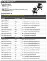 Front Wheel Bearing Hub Assembly Set Of 2 Compatible With 2005-2010 Pontiac G6