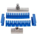 Car Dent Puller Kit For Vehicle Body Repair Blue Glue Pulling Tab With Bridge Type Removess Without Paint Damage Auto Dent 