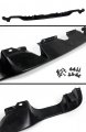 Fits For 2013-2016 Subaru Brz Scion Fr-s Frs Ft 86 Rear Add-on Bumper Lower Diffuser Lip