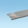 Panduit Panduct C1lg6-f Type C Wiring Duct Cover With Protective Film 6 Ft L X 1-1 4 In W 0 35 H Pvc Light Gray 