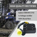 Tianyan 21066-0047 Voltage Regulator Rectifier Compatible With Kawasaki Kvf300 Prairie Klf300 Bayou 300 Kvf360 360 Kvf400 400