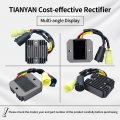 Tianyan 21066-0047 Voltage Regulator Rectifier Compatible With Kawasaki Kvf300 Prairie Klf300 Bayou 300 Kvf360 360 Kvf400 400