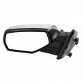 Ocpty Black Left Side Mirror Fit For 2014-2017 Gmc Sierra 1500 Metallic Finish Glass Heated