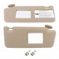 Ocpty Left Right Sides Beige Sun Visor Without Sunroof Fit For 2005 2006 2007 2008 2009 2010 2011 2012 2013 2014 Toyota Tacoma