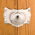 Brass Plated Center Corner Trunk Hardware Set Of 4