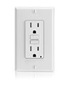 Leviton Gftr1-w 15a 125v Slim Tr Gfci Pkg Of 10 