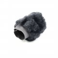 Uxcell 2 In 1 Gray Soft Plush Cover Car Gear Shift Knob Handbrake Protective Sleeves Universal