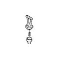 Wilbur Curtis Wc-3705d Kit Faucet S Series Decaf Non Lock Use On Wc-1800d 