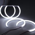 Glofe 4pcs Led Angel Eyes Ring Light 6500k White Cotton Smd Halo Rings W Remote Controller Kit For Bmw E38 E39 E46 3 5 7 Series 