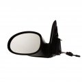 Chrysler Pt Cruiser 2004-2009 Door Mirror Driver Side Manual Non-folding Type 1 Textured Black Non-heated Replacement For 