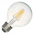 Satco S9564 Medium Bulb In Light Finish 4 38 Inches 810lm Meduim Base Decorative Globe G25-shape