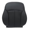 Front Passenger Side Top Back Replacement Seat Cover Black Perforated Microfiber Leather For Subaru Outback 2010 2011 2012 2013 