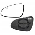 Ocpty Left And Right Driver Passenger Side Exterior Mirrors Glasss View Fit For 2014-2017 Toyota Corolla W Heated Chrome Flat