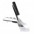 Newsmarts Motorcycle Backrest Sissy Bar W Cushion Pad And Luggage Rack For Honda Shadow Sabre 1100 Ace Vt1100