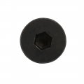 Uxcella 4pcs M5x30mm Flat Countersunk Head Hex Socket Left Hand Thread Bolt Din7991