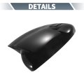 Pair Car Rear View Driver Passenger Side Mirror Cover Cap Overlay Gloss Black For Chevrolet Cruze J300 2009-2015 Guard Covers
