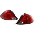 Rear Tail Light Assemblies Pair For 2000 2003 Ford Taurus Sedan Driver And Passenger Side Replaces 3f1z 13405da 13404da 