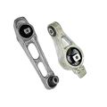 Front Right Lower And Upper Motor Mount 2 Piece Set For001 To 2006 Chrysler Pt Cruiser 2 4l Without Turbo Mk0631-02 A2949 A2948 