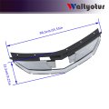 Chrome Front Bumper Upper Grille Replacement For Volt 2016 2017 2018 2019