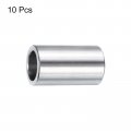 Uxcell 10pcs Stainless Steel Spacer 5 8 Bore X 7 Od 1-1 2 Length Screw Standoff Bushing Plain Finish Round Metal For Screws