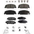 Brake Pads For Lexus Sc300 Sc400 1999 2000 Front And Rear 4 Wheel Set Rwd Surestop Pro Line Series Replacement 449124041