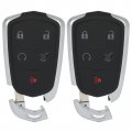 Aintier 2pcs Key Fob Shells Case For 2014-2017 Cadillac Ats 2l 2016 3 6l