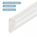 Uxcell U Channel Edge Trim 11 5ft Length Rubber Guard Seal Strip Protector Fit For 4-5mm 9 16 W X 5 16 H Clear