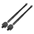 2pcs Front Inner Tie Rod Ends Kit Suspension Steering End For Chevrolet Equinox 2010-2017 Gmc Terrain Drag Link No Ev800648 