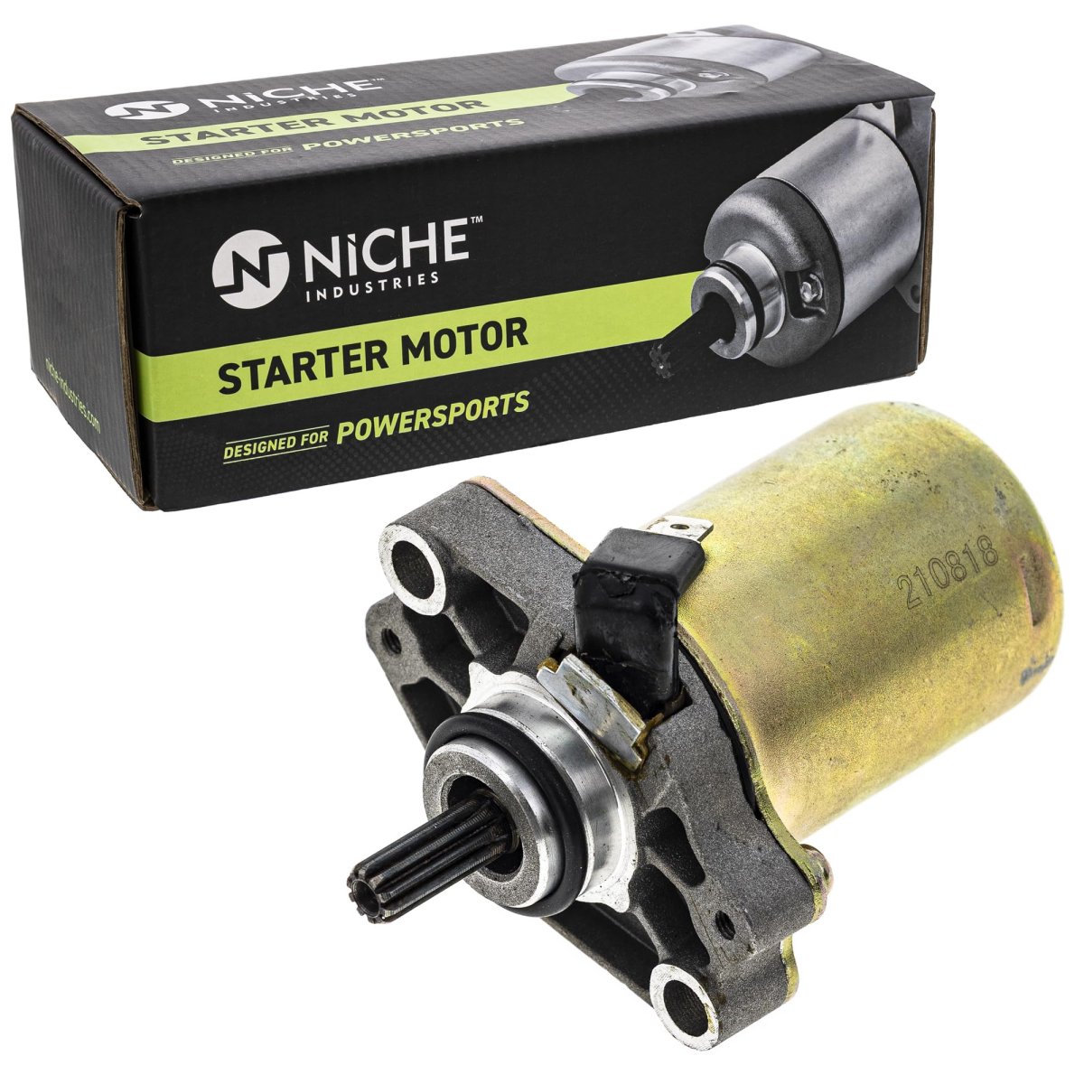 Niche Starter Motor For Suzuki Quadsport Z50 Lt-z50 31100-22g00 Atv