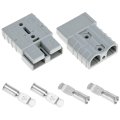 6-10 Gauge Battery Quick Connector Kit 4 Plugs 50a 12-36v Disconnect Wire Harness For Cars Bikes Atvs Winches Lifts Motors