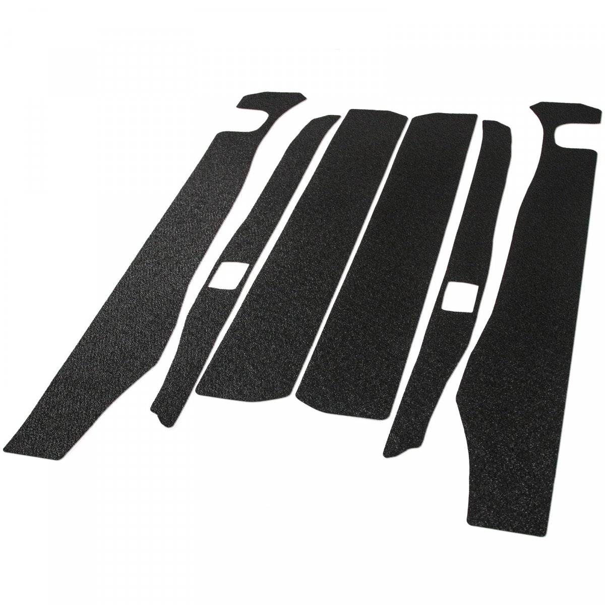 Red Hound Auto Custom Fit 2015-2019 For Ford F150 Super Cab 6pc Kit Door Sill Entry Guards Scratch Shield Protector Paint