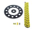2003-2007 Fits Kawasaki Klx300r Yellow Chain Sprocket Black 13 48 110l