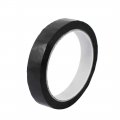 Lon0167 15mm Single Sided Strong Self Adhesive Mylar Tape Retardant Logo Black 50 Meters Length Einseitiges Starkes 