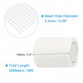 Uxcell Drywall Tape 1pcs 5 9 X 98ft Fiberglass Repair Self-adhesive Mesh Fiber Joint For Wall Crack Seam Patch