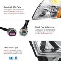 Chrome Housing Oe-style Headlight Headlamp Assembly For 2007-2009 Nissan Sentra Passenger Side