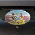 Wb 100th Looney Tunes Wizard Of Oz Oval Tow Hitch Cover Trailer Plug Insert 2